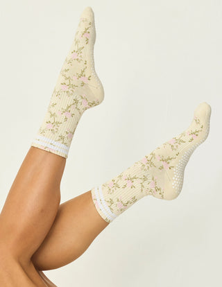 Lucky Honey Grip Socks